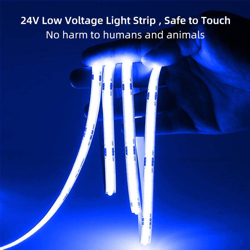 COB灯带套装RGB七彩变色灯条led霓虹软灯带12V室内装饰氛围线条灯