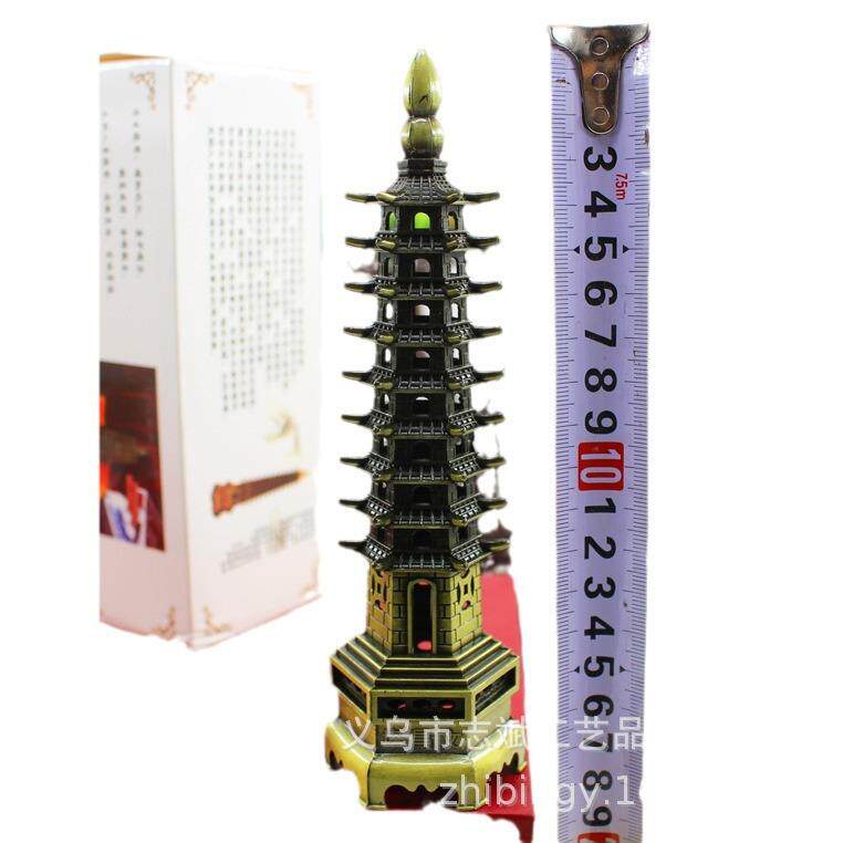 金属文昌塔摆件九层七层十三层9层13层文昌位玄关装饰商务礼品