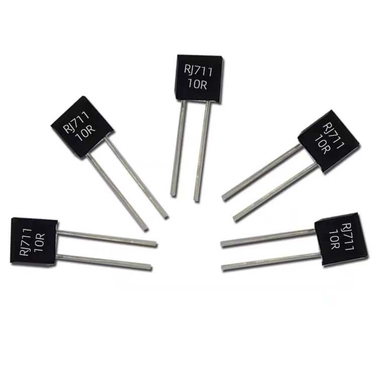 RJ711高精密标准取样金属箔电阻无感低温漂5PPM0.25W250R0.01%