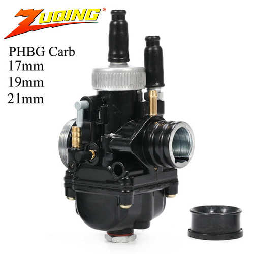 摩托车PHBG DS化油器17/19/21mm适用Dellorto JOG50-90摩托车配件