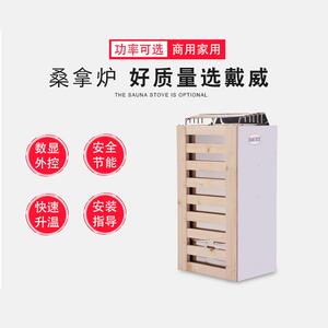 迷你型桑拿炉家用小型304不锈钢汗蒸炉子加热取暖设备干蒸房配件