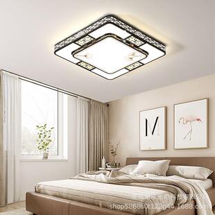 LED中厅灯铁艺餐主卧室灯全屋灯具762大全吸顶灯网客红厅灯调 新式