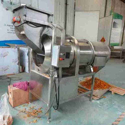 商用大型鱿LPR 鱼圈上粉机锅机巴土豆上粉 3片04不锈钢滚筒裹粉机