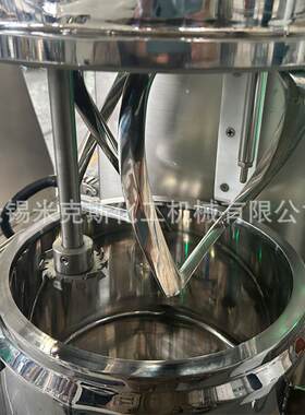 高粘度行星拌机搅LNZ20L加热式双行星力搅拌设锂备电池浆动搅拌机