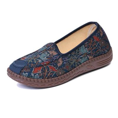 高档春秋轻便中软老人鞋奶奶鞋老女老年舒适妈妈鞋底正品防滑北京