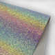 彩虹格利特1mm厚闪亮七彩渐变格利特皮革鞋 饰面料 材箱包手袋装