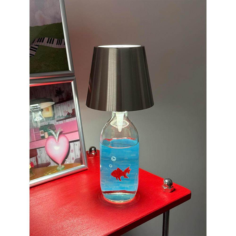 【瓶爆改装台灯】DIY台灯卧室床头灯高端桌面氛围灯2025新款,家装灯饰光源,装饰台灯,淘宝优惠券,粉丝福利购,淘宝优惠卷