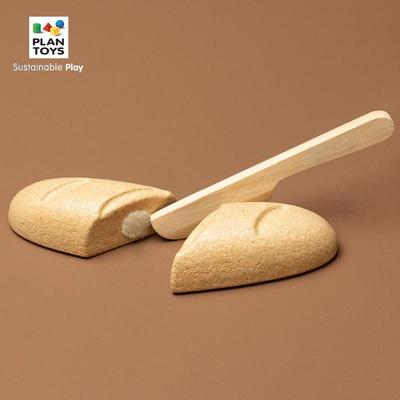 plantoys切切乐儿童玩具西式面包木制过家家1岁礼物男孩女孩礼物