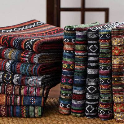 Ethnic-style fabric decorative tablecloth民族风布料/桌布