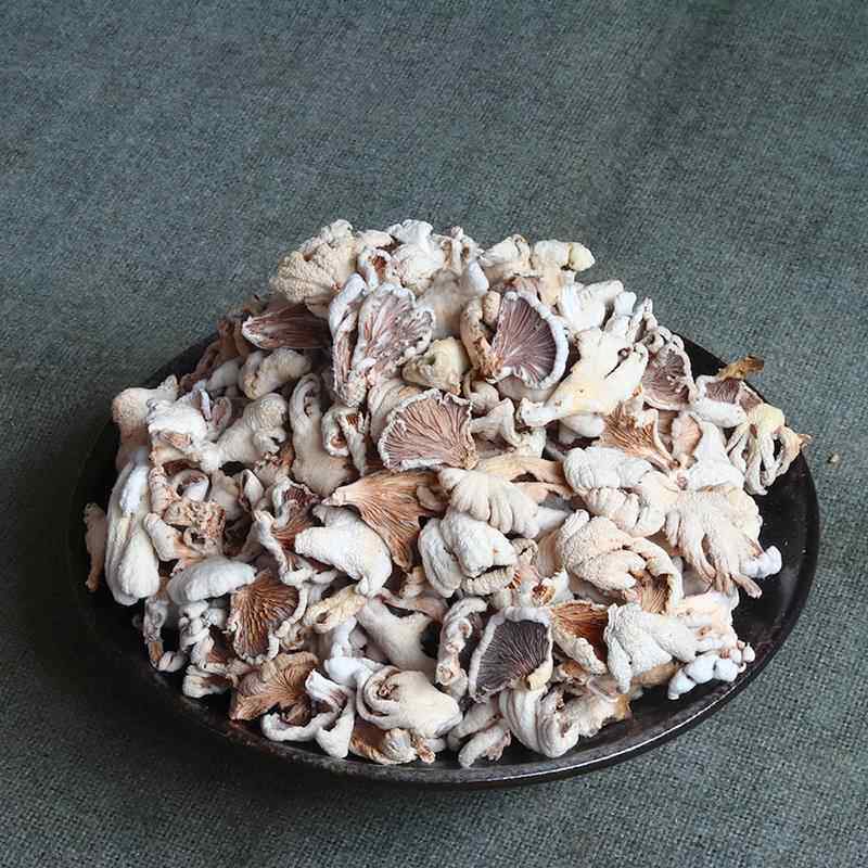 云南德宏白参菌干货 农家自晒特产50克裂褶菌白花白参沙参树花
