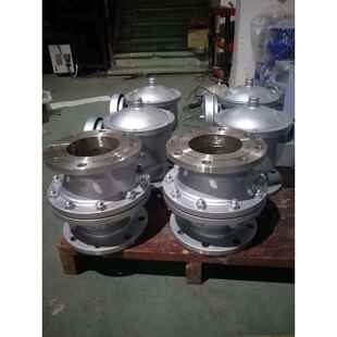 不锈钢管道N阻火器阻火0器D50GY I型阻爆555燃型管道W阻火器