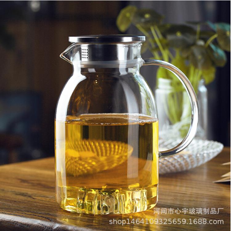 新款直销家用冷水壶玻璃凉水壶大号容量防爆耐热耐高温家用加厚茶