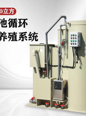 工厂化高密度鱼池过滤RAS养殖一体机循环水系统鱼便分离器