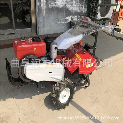8马柴力油开沟机大马力冷水柴油微耕机大棚用1GKP78型柴开油沟机