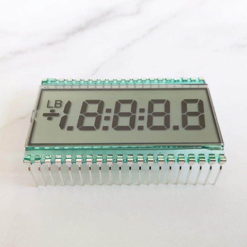 静态驱动4位半数字段码液晶屏直插焊接式段式lcd液晶显示屏EDS811