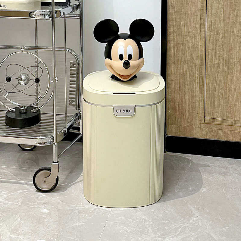 智能感应垃圾桶家用客厅浴室厨房卫生间带盖全自动电动大号卫生桶