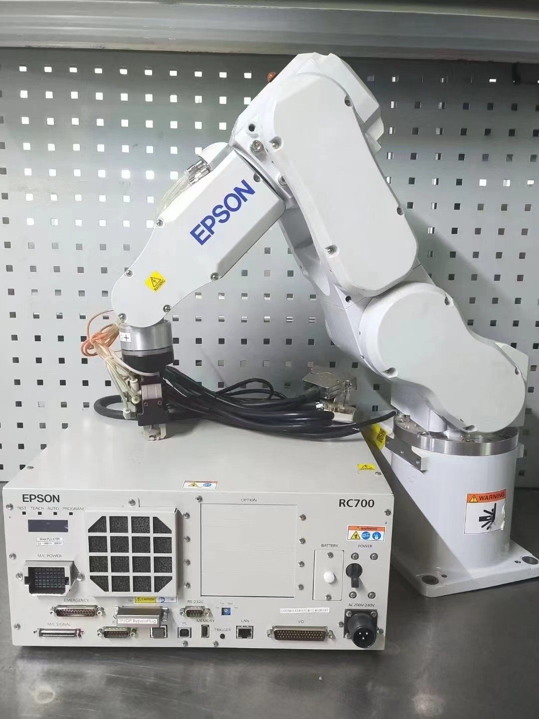 爱普生C4-601S工业6轴‮械机‬臂机器人（机‮人器‬本体