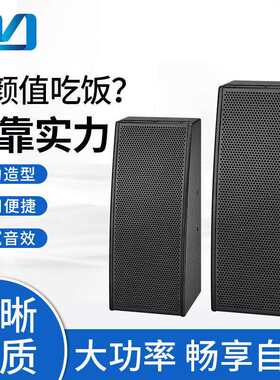 主播直播音响会议室音响套装组合教学背景音乐壁挂式音箱