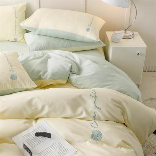 纯被套单件加厚单双人1000全棉纯色被罩儿童15生x878932432棉00被