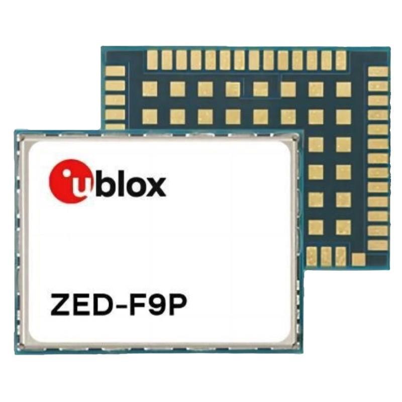 现货UbloxZED-F9P-02B多频点多系统高精度定位|飞控系统定位卫星