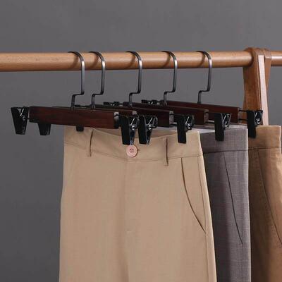 cabinet skid hangers clothes clip coat hanger wooden rack