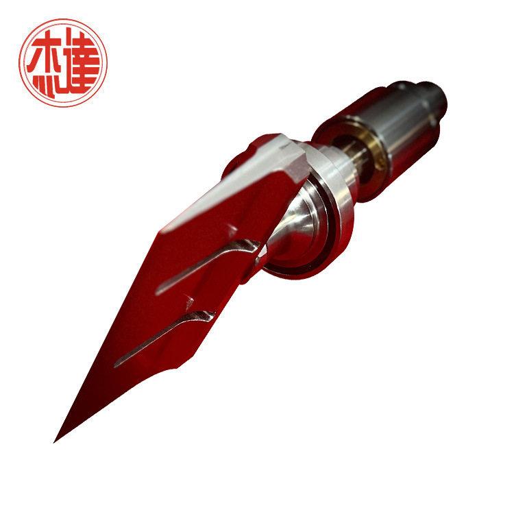 橡胶切胶机超声波刀头汽车轮胎胶料切割机硅胶切片设备核心部件