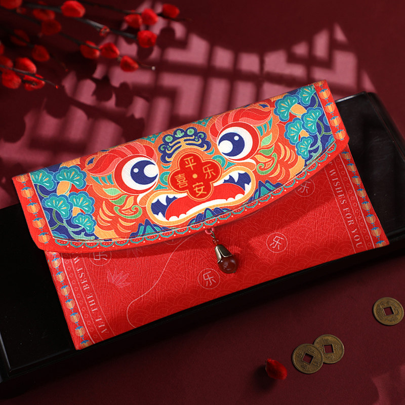 平安喜乐2025新年快乐红包创意个性利是封春节蛇年布袋万元压岁包,节庆用品/礼品,红包/利是封,淘宝优惠券,粉丝福利购,淘宝优惠卷