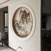 圆形金属镶边装 饰条7字哑光镶边入口天花板背景墙布镶边条定制