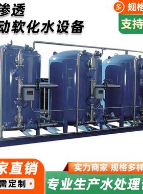 自动反渗透软化水设备生产厂家n水处理过滤器专用n工业软水器