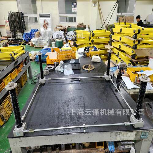 韩国FINE MECATEC同步升降平台 千斤顶传动SP500F-500X350-250ST
