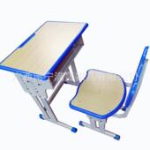 南宁双柱升降中小学生课桌椅学校书桌培训桌辅导班儿童家用写字