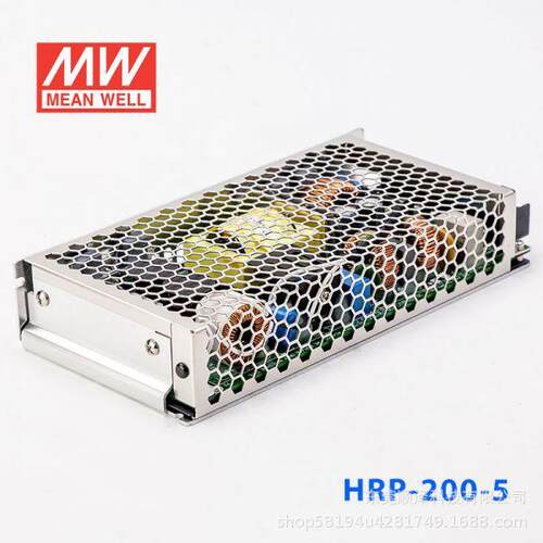 HRP-200明纬200W开关电源 12V24V36V48V/3.3/5/7.5/15V带PFC功能