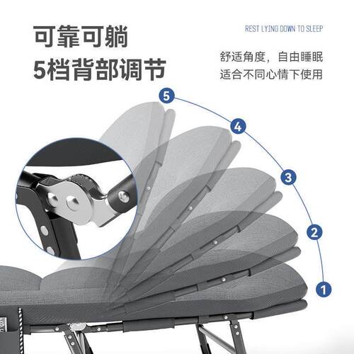 源头厂家直销午休床折叠床多功能陪护折叠床午睡户外床功能性床