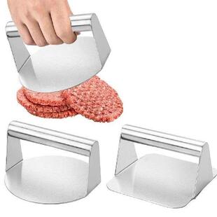 Smasher Burger Steel Press Stick Grill Non Stainless