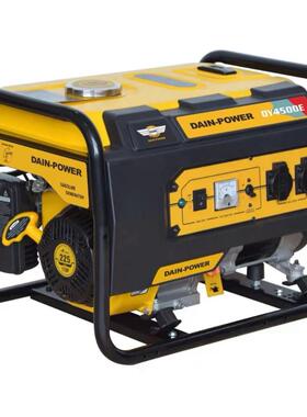 3KW汽油发电机小型家用220V单三相双电压2KW5KW8千瓦户外应急用电