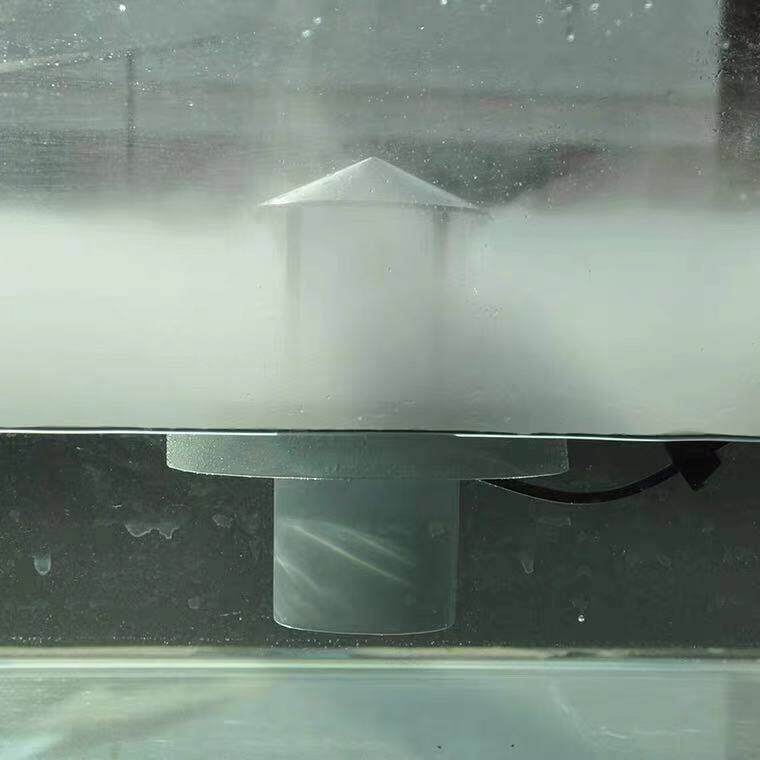 喷泉加湿器漂浮款雾化器流水假山水景鱼池摆设鱼缸盆景造雾器摆件
