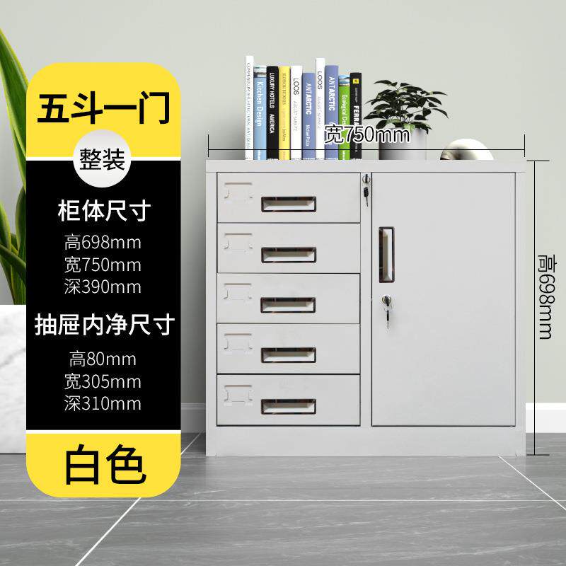 铁室文件柜SH202305下矮柜办公储物柜资料皮档案柜桌收纳小柜子带