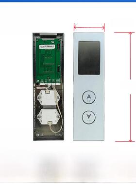 蒂森曼龙电梯门套外梯箱Mctc-Hcb-Ml-V1.3红点矩阵218显示板/面板