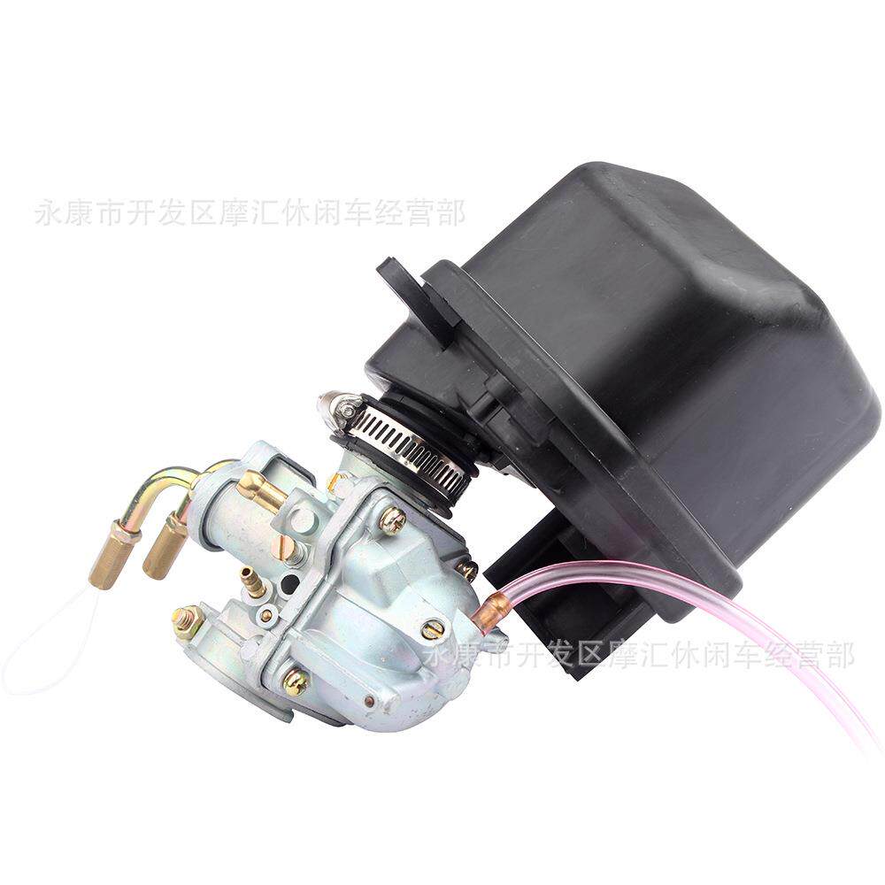 适用Yamaha PW50 QT 50 Yzinger Y-Zinger 1981-2023化油器空滤器