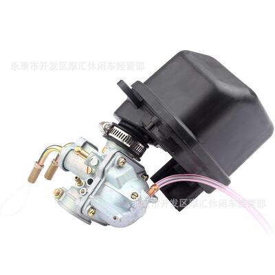 适用Yamaha PW50 QT 50 Yzinger Y-Zinger 1981-2023化油器空滤器