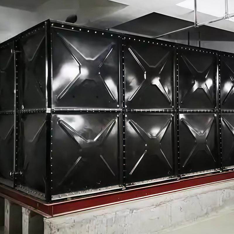 玻璃钢搪瓷水箱污水处理设备环保工程储水罐多种规格支持加工