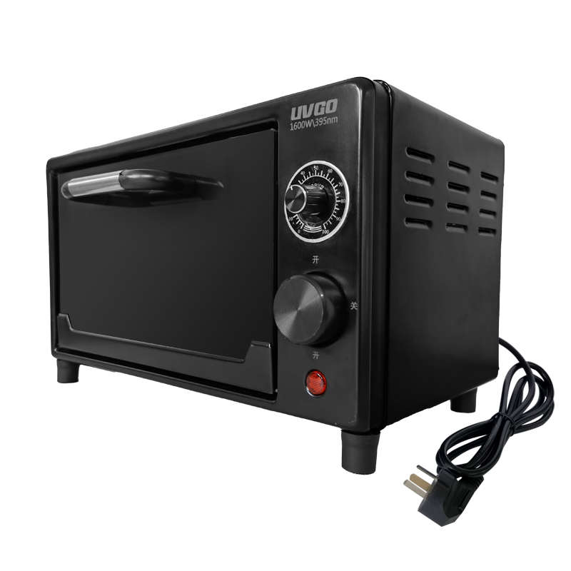 3D打印UV光敏树脂固化箱UV高强度灯无影胶粘接OCA干胶曲面柔性屏