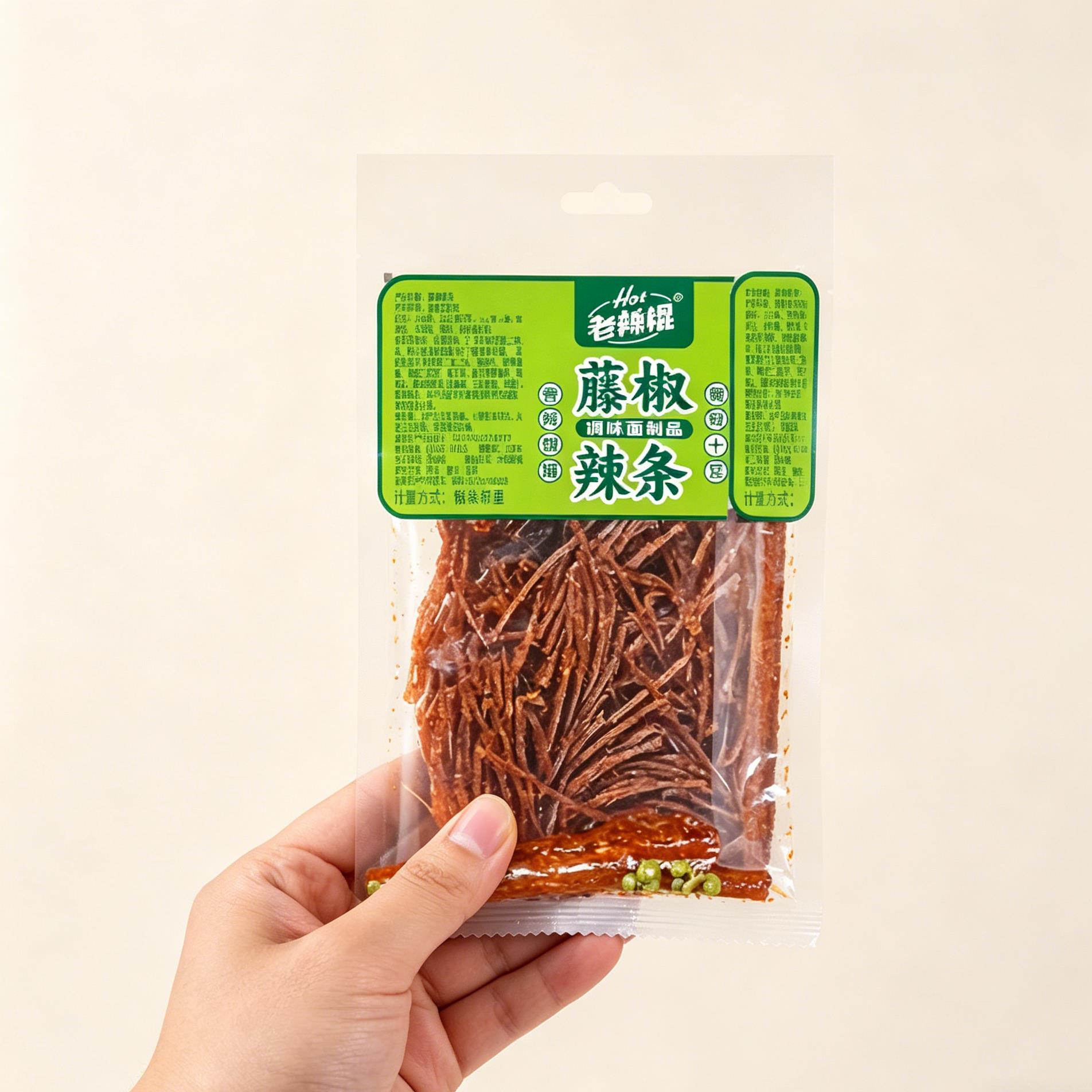 辣条辣条【老辣棍】正品辣条手工辣条湖南风味麻辣休闲零食解馋辣