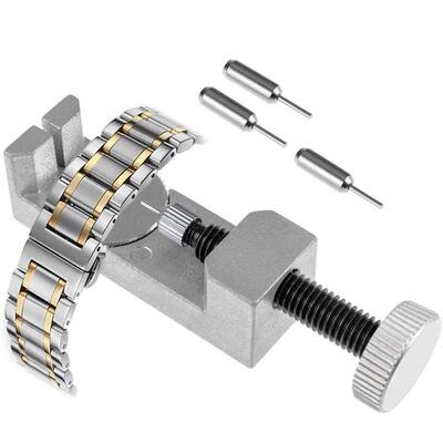 Metal Watch Band Strap Link Pin Remover Repair Tool Kit for