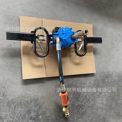 ZQSJ气动架柱式钻机手持式钻机便携式气动钻螺旋探水钻孔打眼机