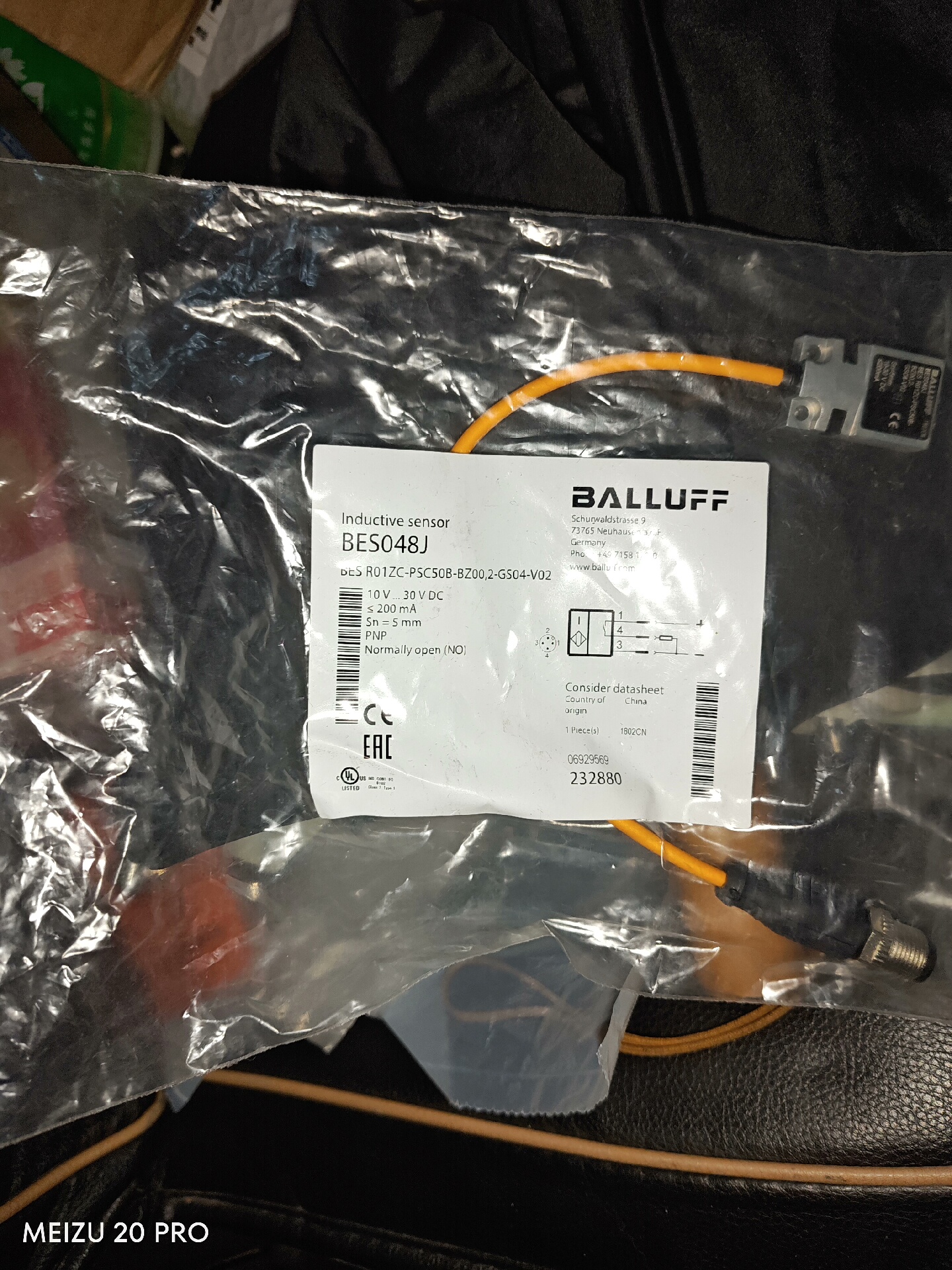 巴鲁夫BES048J BES R01ZC-PSC50B-BZ