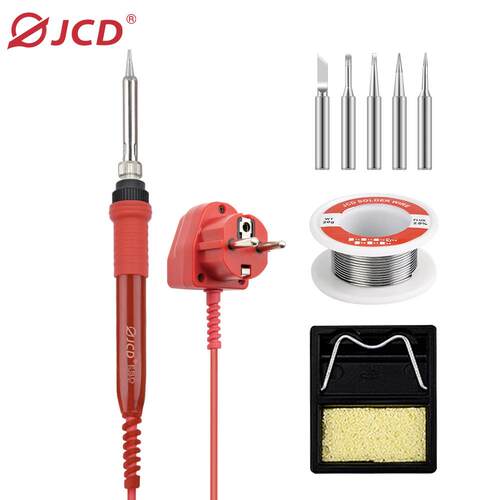 JCD金瓷60W恒温电烙铁110V220V可调温焊接维修工具套装家用电焊笔