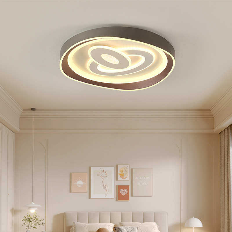 长方形现代圆形卧室式高亮灯吸顶灯平板意房间led灯家用灰色客厅,家装灯饰光源,智能吸顶灯,淘宝优惠券,粉丝福利购,淘宝优惠卷