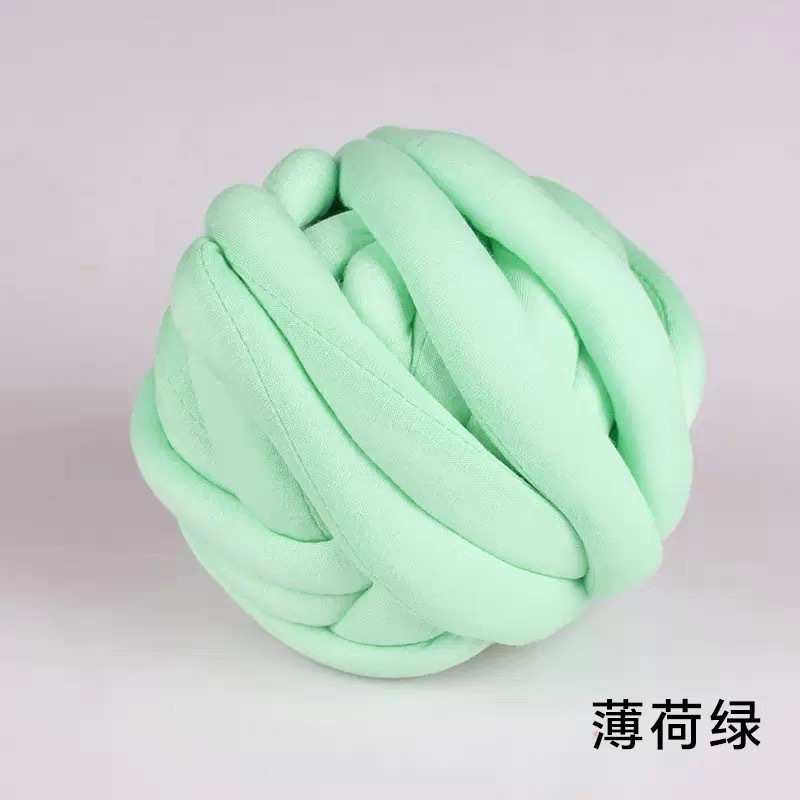 棉diy线狗窝心抱灌猫ins冰岛包包布条手工床围枕毯子毛线编织防撞