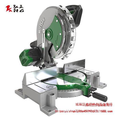 锯铝机铝合金木材型材切角切割机多功能45度高精度切铝木工锯